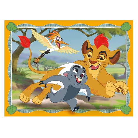 Disney Lion Guard 4 x 24pc Jigsaw Puzzles Extra Image 1